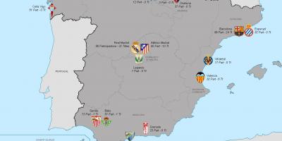 Zemljevid real Madrid 