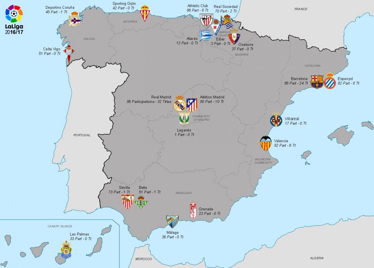 zemljevid real Madrid 